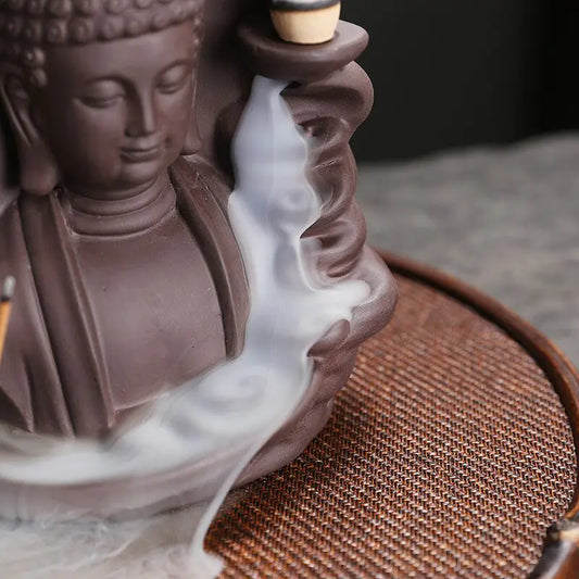Auspicious Clouds Incense Burner – Aromatherapy Gift for Home & Office