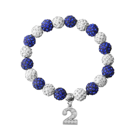POTIY Sorority Gift Finer Women Jewelry Greek Sorority Jewelry Gift (Blue-2)