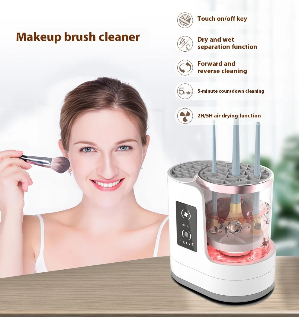 Swirl & Shine Makeup Brush Cleaner Kit - USB Powered