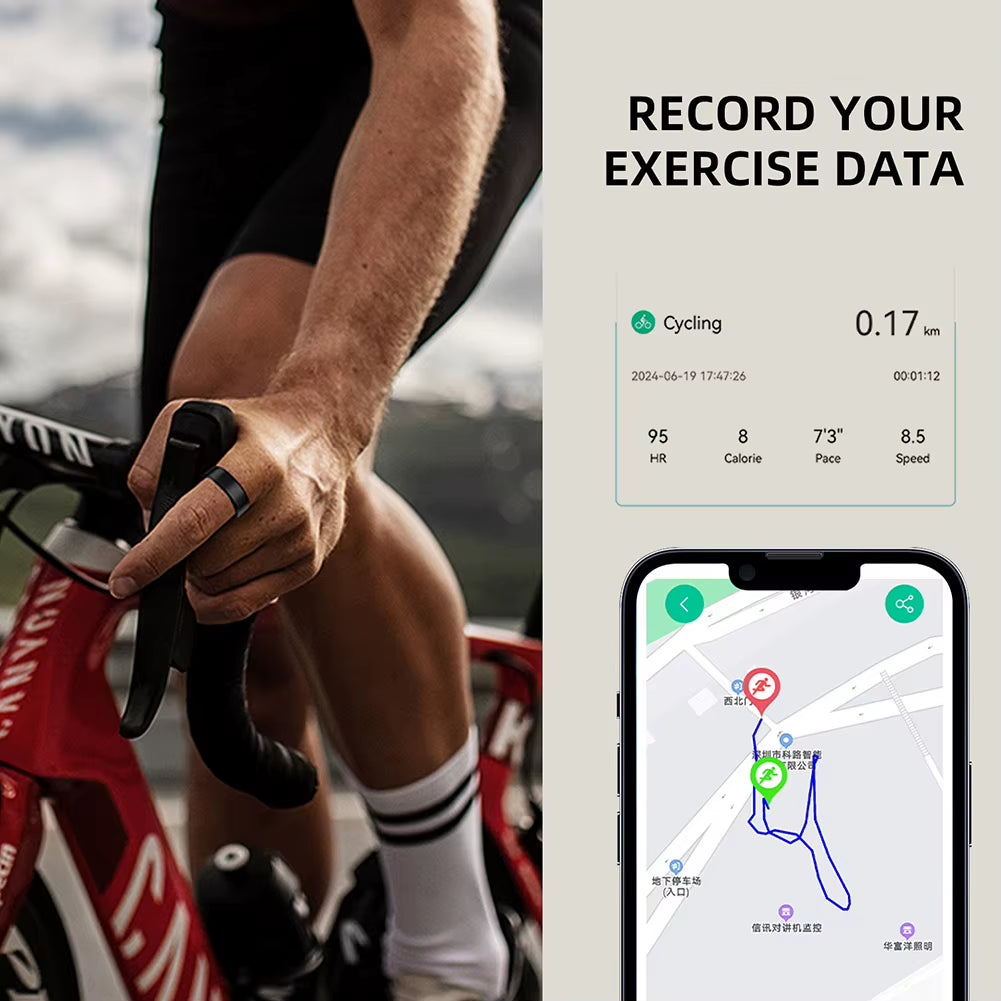 LuxeConnect™ Smart Ring — Stay Ahead, Stay Connected