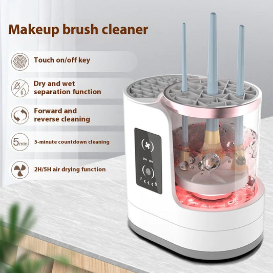 Swirl & Shine Makeup Brush Cleaner Kit - USB Powered