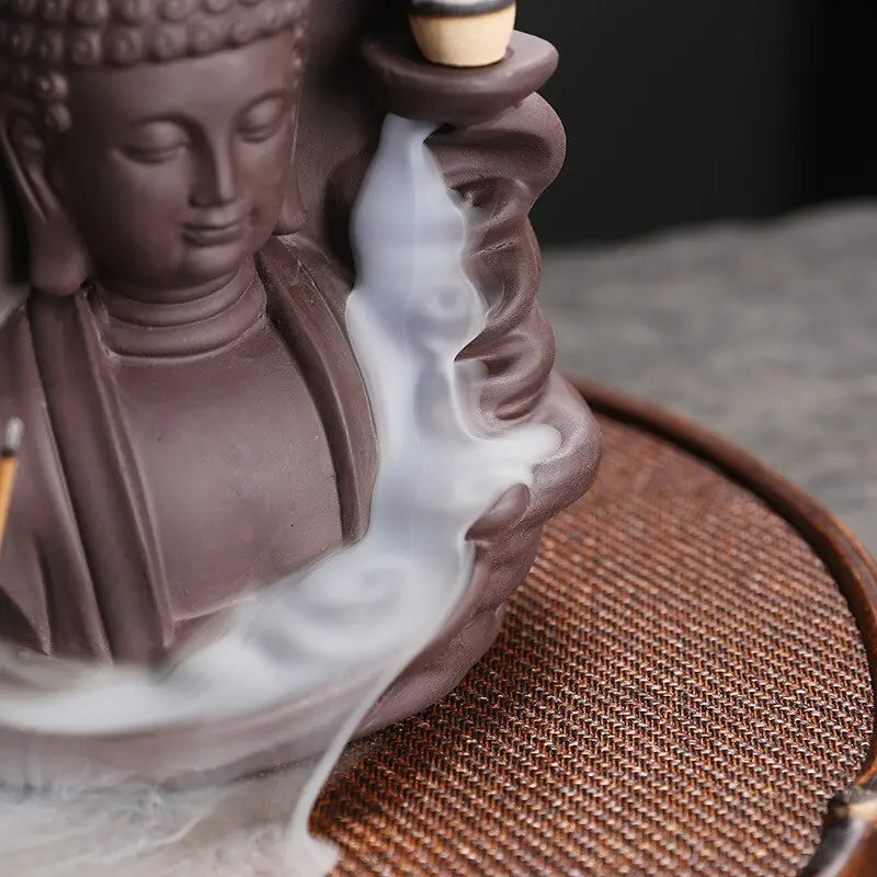 Auspicious Clouds Incense Burner – Aromatherapy Gift for Home & Office