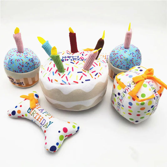 Fur-Baby Birthday Chew Toys – Dog Birthday Gift Set