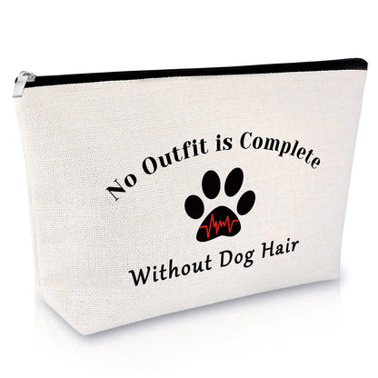 Dogs Lover Gift for Women Makeup Bag Veterinarian Gifts Vet Tech Appreciation Gift Cosmetic Bag Animal Rescuer Gift Dog Owner Gift Thank You Gift Ideas Birthday Gift for Her Travel Cosmetic Pouch