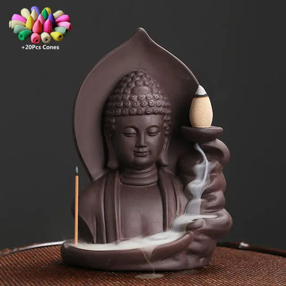 Auspicious Clouds Incense Burner – Aromatherapy Gift for Home & Office